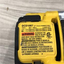 AS-IS DEWALT 20V XR Lithium-Ion Cordless Hammer Drill Kit