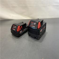 AS-IS - Milwaukee M18 Volt Lithium-Ion Starter Kit with One 5.0 Ah and One 2.0 Ah Battery and Charger
