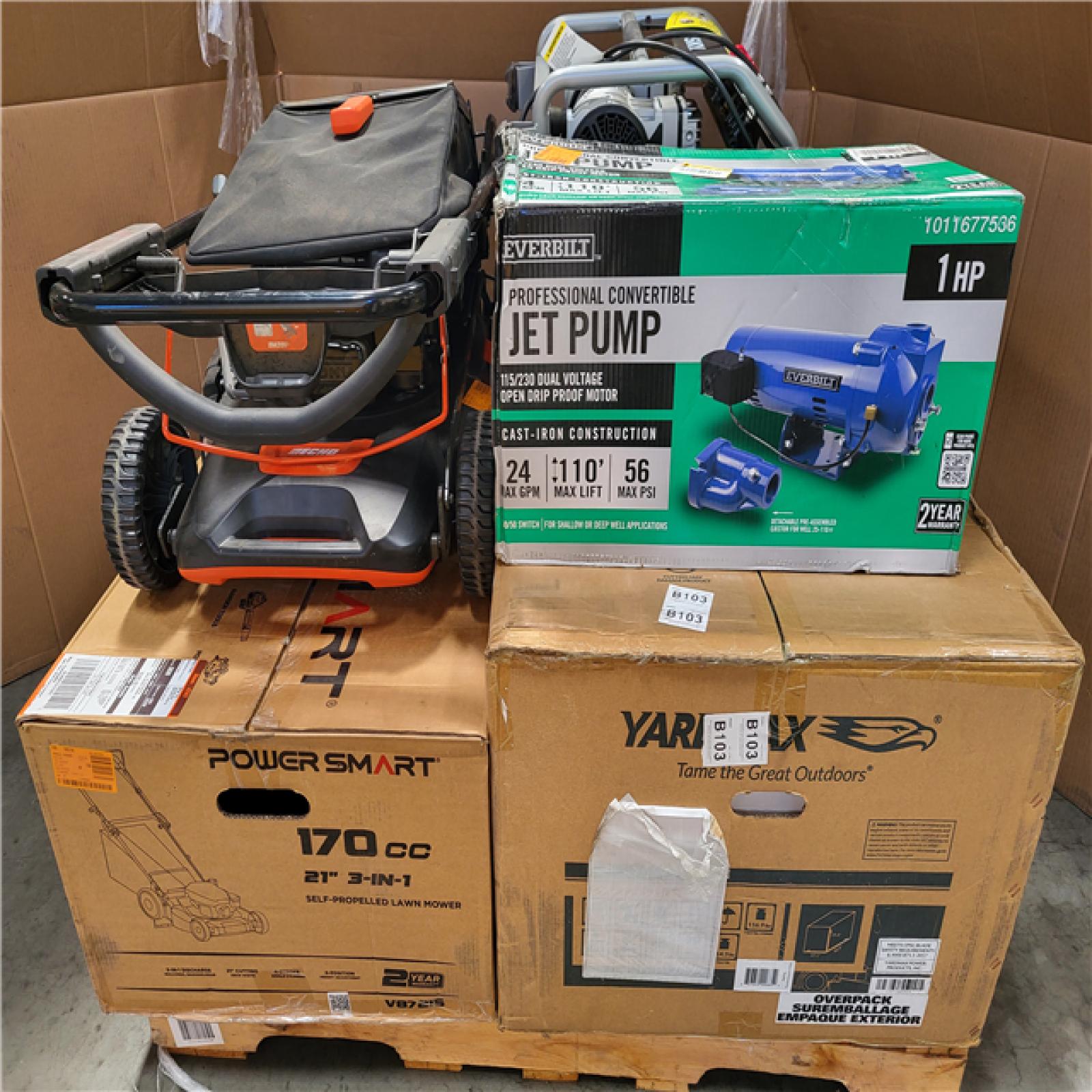 California AS-IS Outdoor Power Equipment
