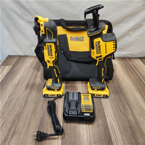 AS-IS- DeWalt 20V MAX ATOMIC Cordless Brushless 2-Tool Combo Kit