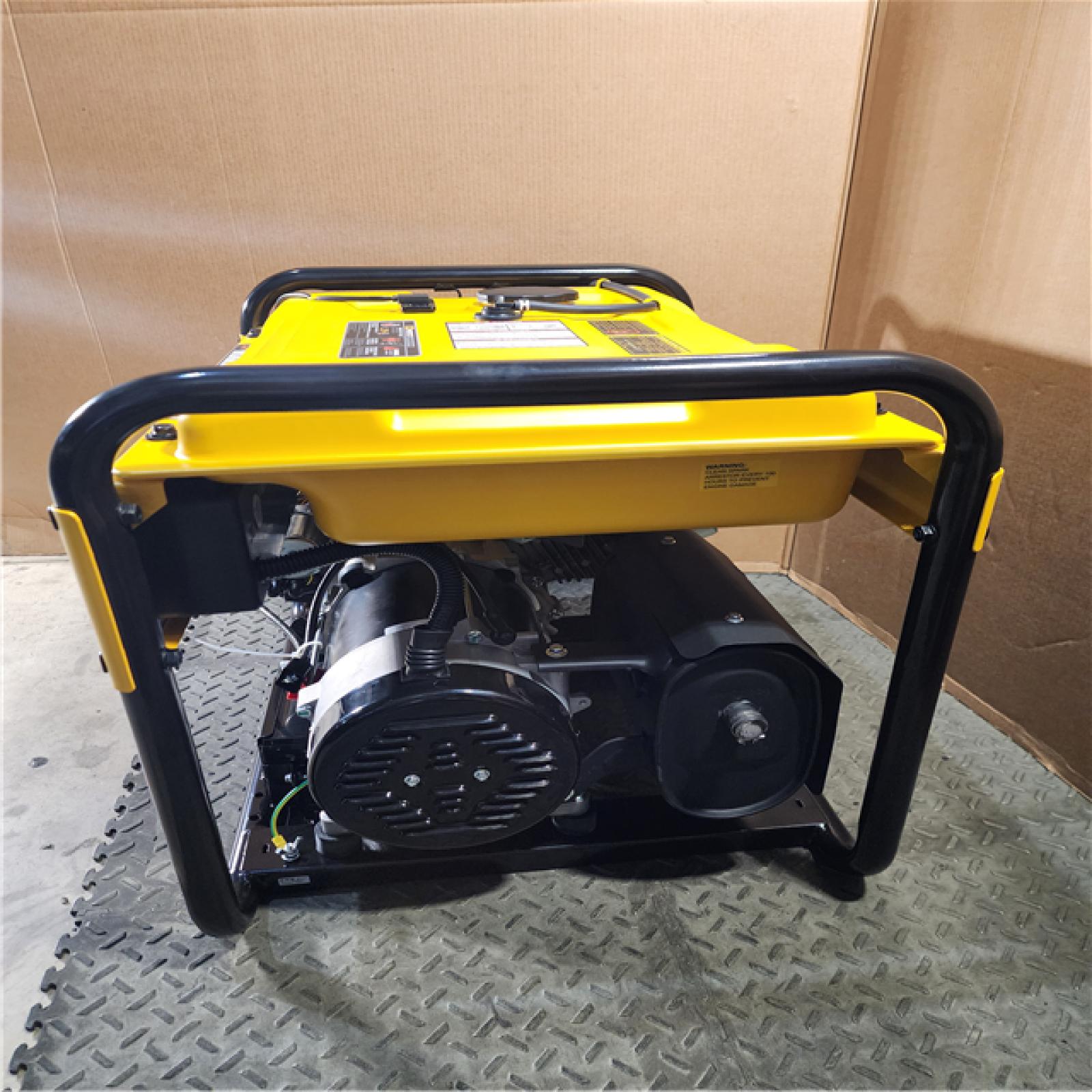 HOUSTON LOCATION - AS-IS (APPEARS LIKE NEW) DEWALT 8,000-Watt Gasoline Powered Electric Start Portable Generator with Idle Control, GFCI Outlets and CO Protect