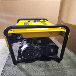 HOUSTON LOCATION - AS-IS (APPEARS LIKE NEW) DEWALT 8,000-Watt Gasoline Powered Electric Start Portable Generator with Idle Control, GFCI Outlets and CO Protect