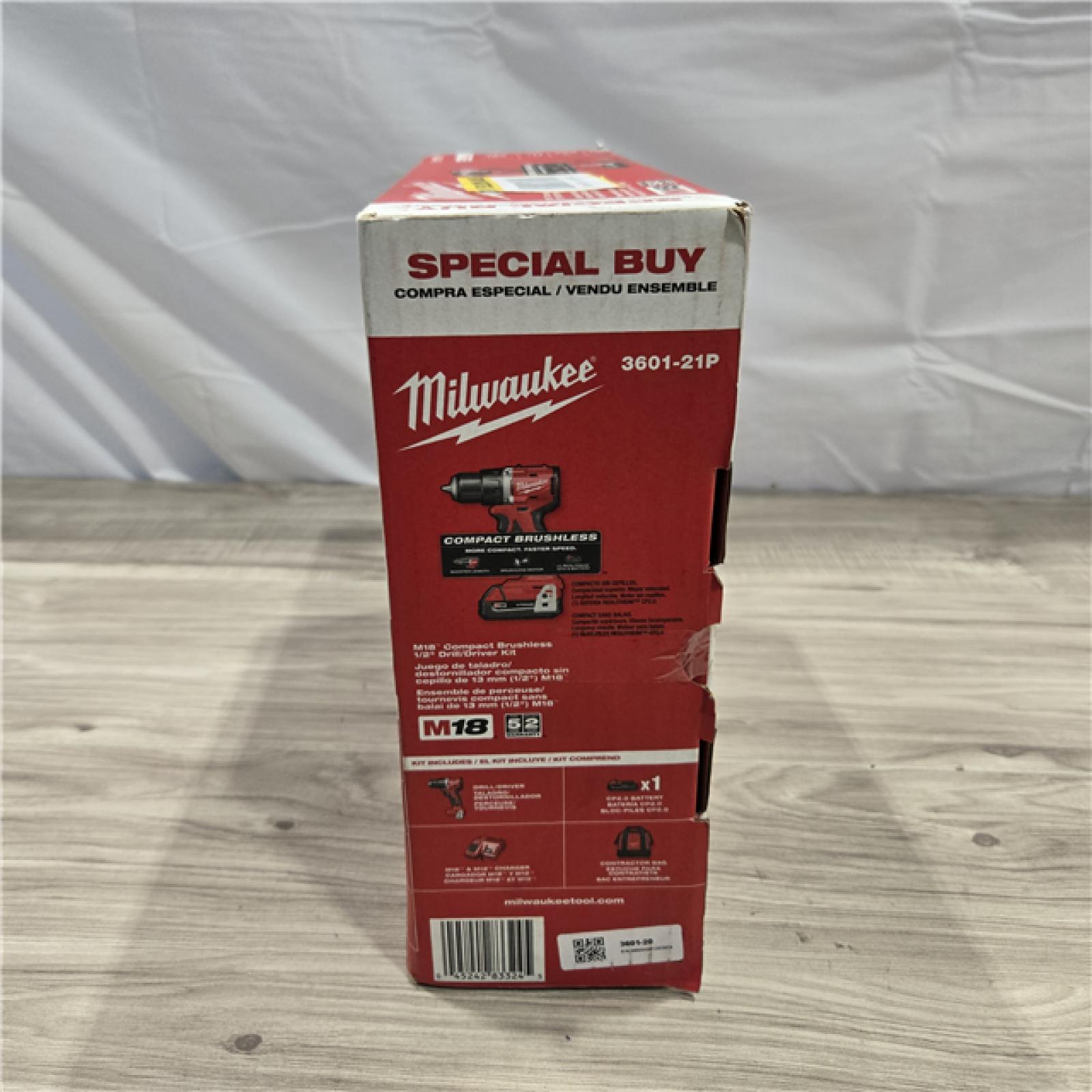 NEW! - Milwaukee M18 Compact Cordless Drill/Driver Kit