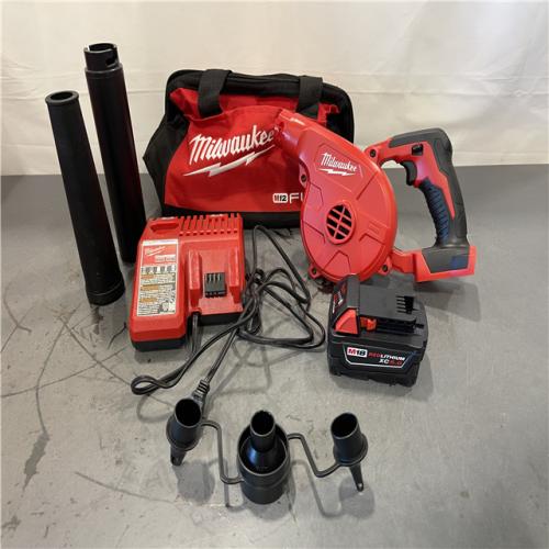 AS-IS - Milwaukee M18 18-Volt Lithium-Ion Cordless Compact Blower Kit