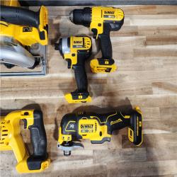 HOUSTON LOCATION - AS-IS DEWALT 20V MAX Cordless 5 Tool Combo Kit