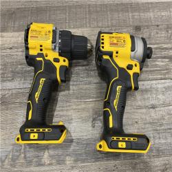 AS-IS DEWALT ATOMIC 20-Volt MAX Lithium-Ion Cordless Combo (2-Tool) Kit