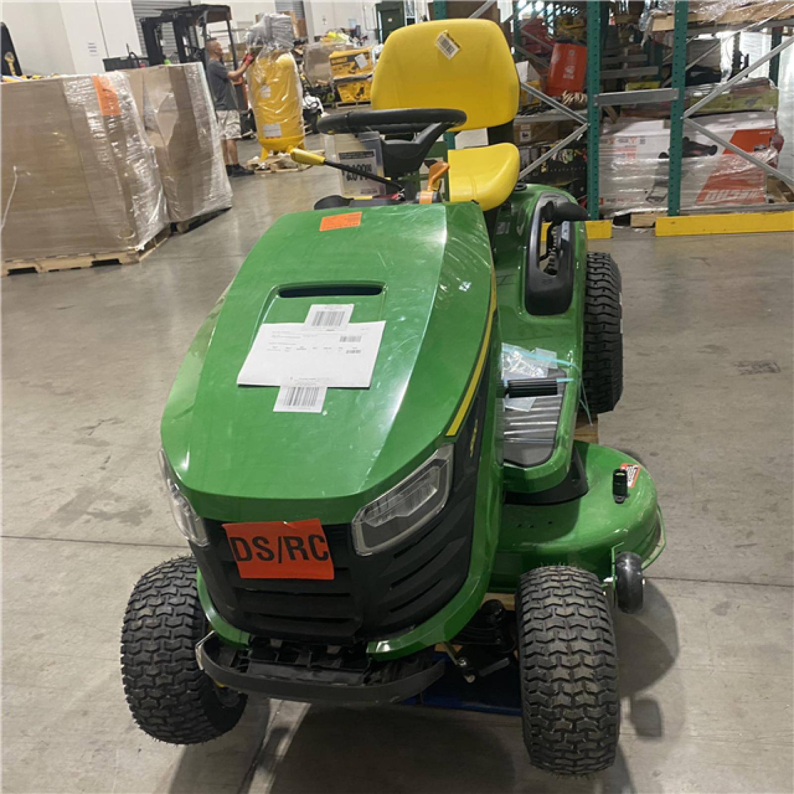 Dallas Location - As-Is John Deere S120 42 in. 22 HP V-Twin Gas Hydrostatic Riding Lawn Mower
