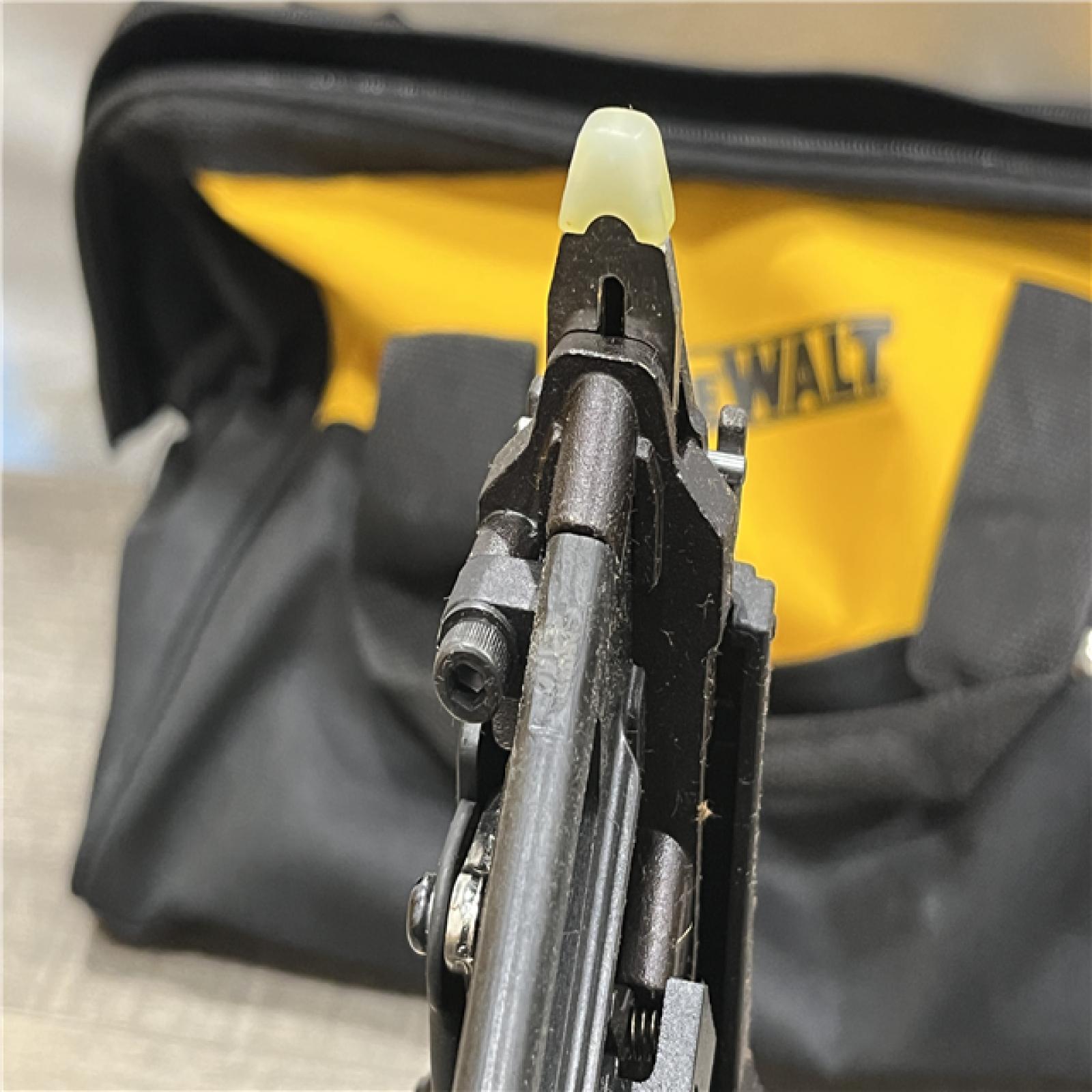 AS-IS DEWALT 20V MAX XR Lithium-Ion Cordless 2-1/2 in. 15-Gauge Finish Nailer Kit