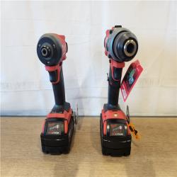 AS-IS- Milwaukee FUEL 18V Lithium-Ion Brushless Cordless Hammer Drill and Impact Driver Combo Kit