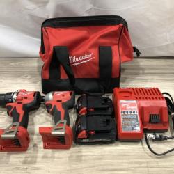 AS-IS Milwaukee M18 Compact 2-Tool Combo Kit