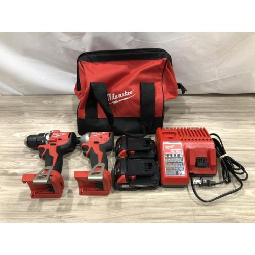 AS-IS Milwaukee M18 Compact 2-Tool Combo Kit
