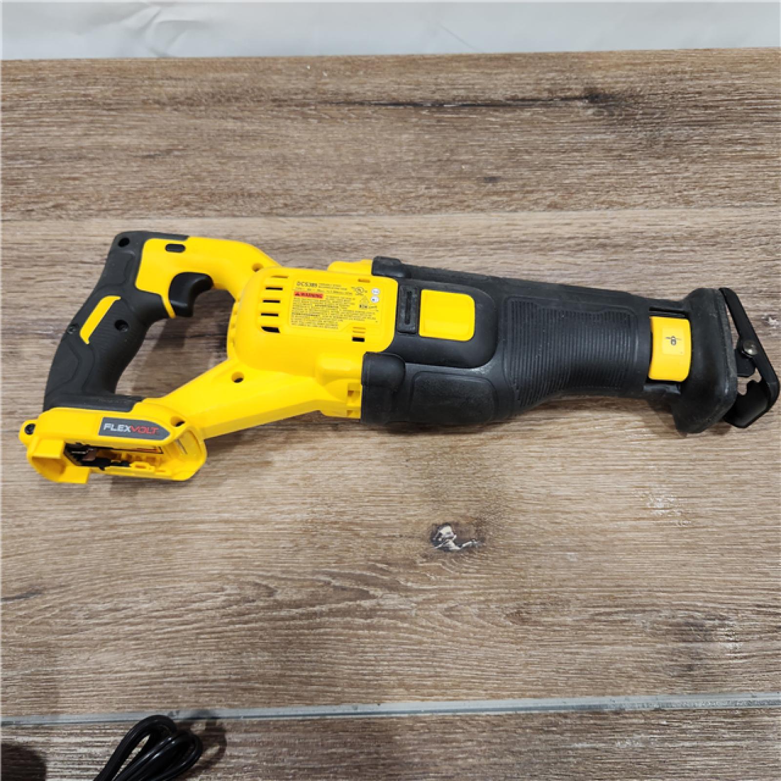 ASIS DEWALT DCS389X1 60V MAX FLEXVOLT LithiumIon Brushless Cordless Reciprocating Saw 9.0 Ah