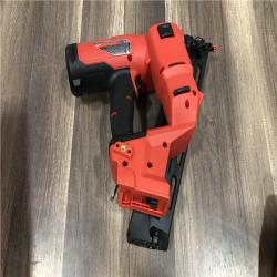 AS-IS Milwaukee  FUEL 18-Volt Lithium-Ion Brushless Cordless Gen II 15-Gauge Angled Finish Nailer Kit