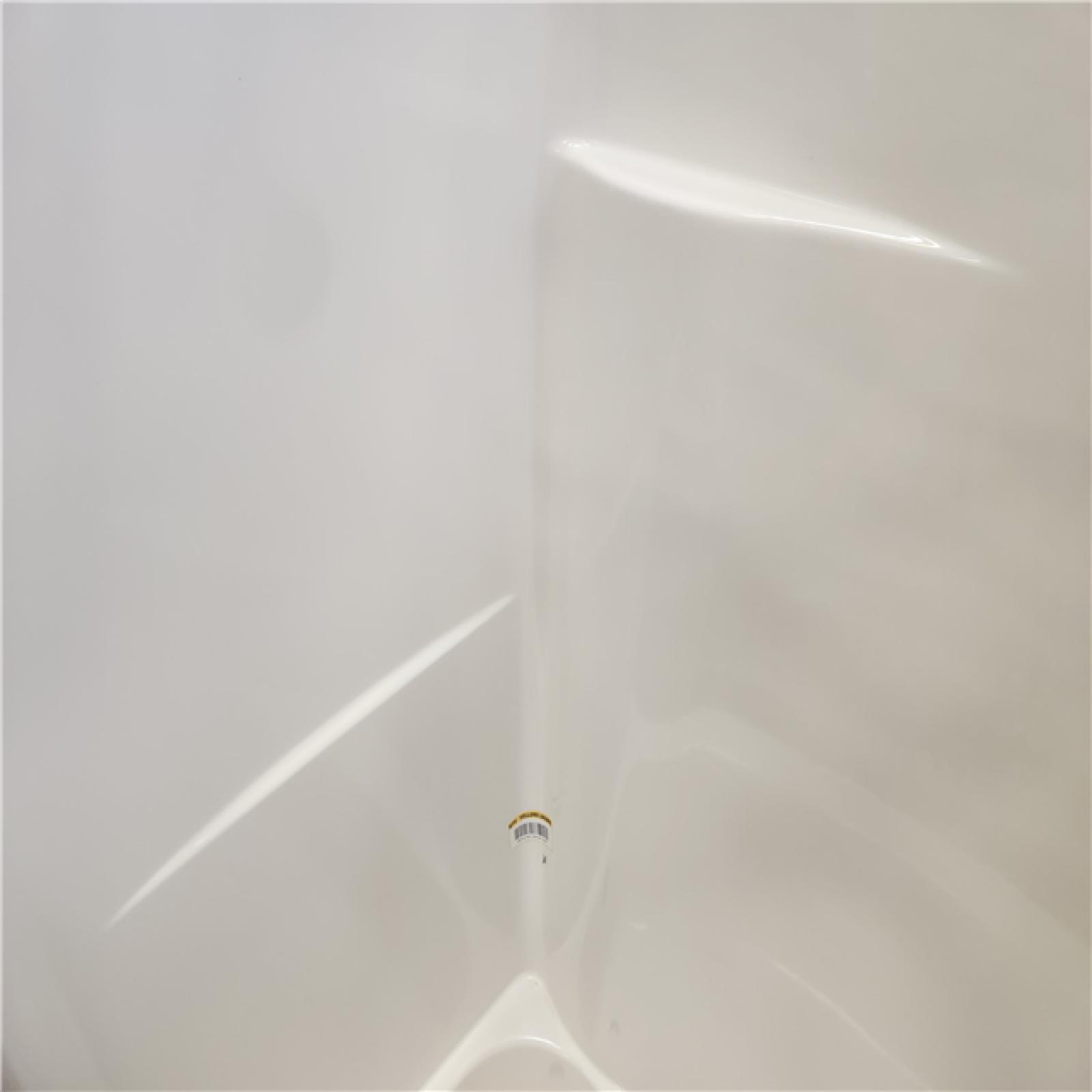Phoenix LIKE NEW Aquatic Everyday Acrylx 60 in. x 30 in. x 72 in. Rectangular Tub Shower Combo Unit with Left Drain in White
