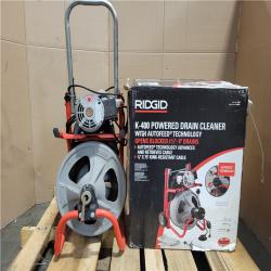 CALIFORNIA AS-IS K-400 POWERED DRAIN CLEANER WITH AUTOFEED TECHNOLOGY