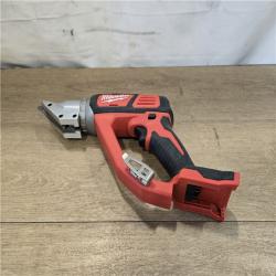 AS-IS Milwaukee 18V Cordless 18-Gauge Double Cut Metal Shear (Tool-Only)