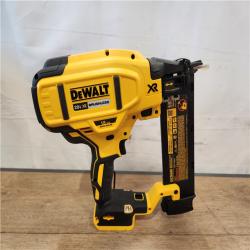 AS-IS- DEWALT 20V MAX XR Lithium-Ion Electric Cordless 18-Gauge Brad Nailer (Tool Only)