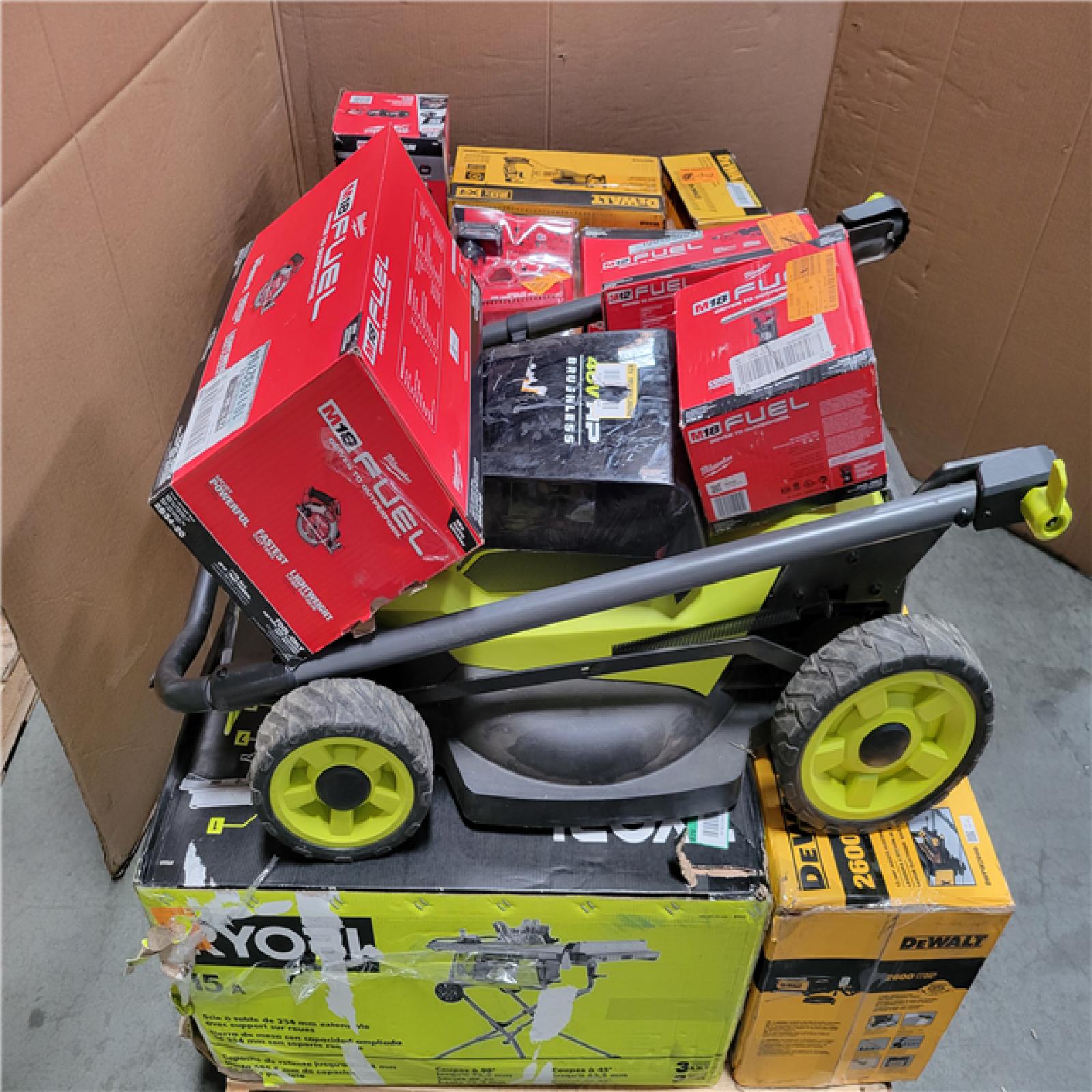 CALIFORNIA AS-IS TOOL PALLET
