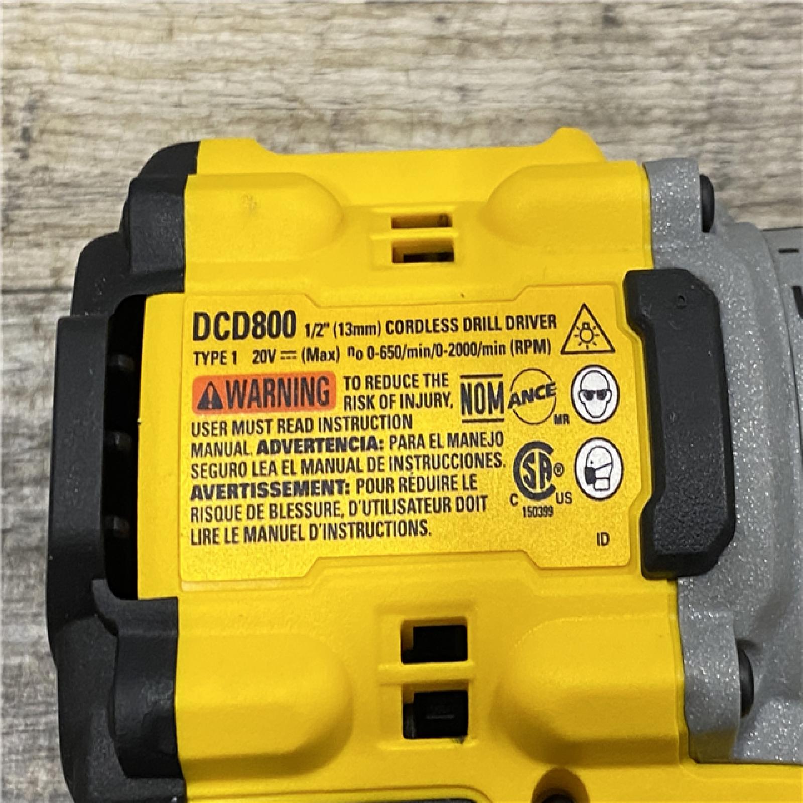 AS-IS DEWALT 20V MAX XR Brushless Cordless 1/2 Drill/Driver Kit