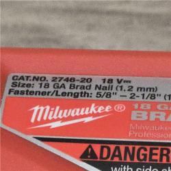 AS-IS Milwaukee M18 FUEL 18 Gauge Brad Nailer (TOOL ONLY)