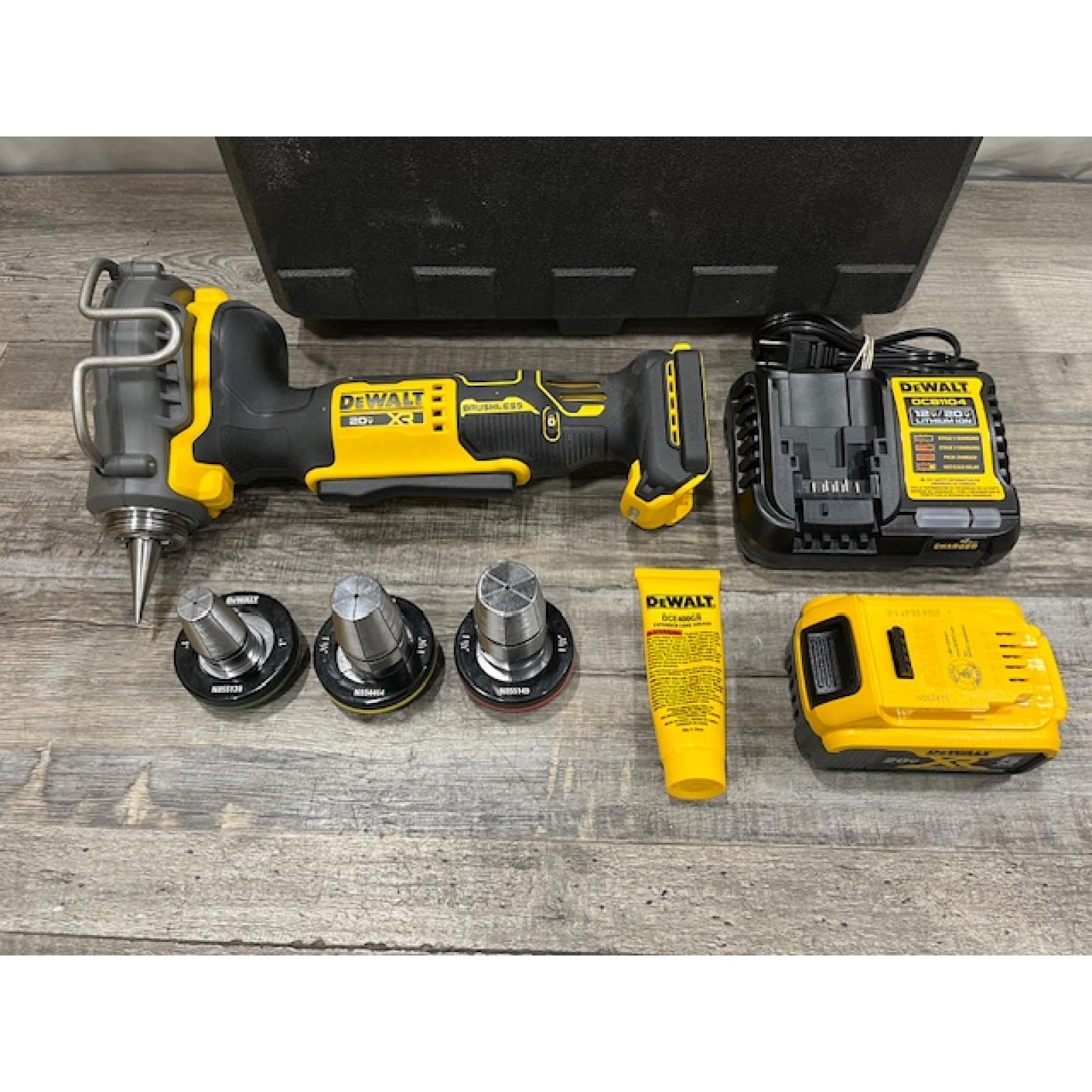 AS-IS DEWALT 35-Degree Pneumatic Metal Connector Nailer