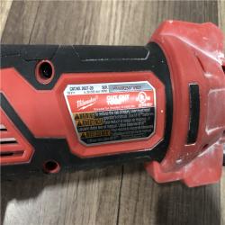 AS-IS Milwaukee 18V Lithium-Ion Cordless Drywall Cut Out Rotary Tool (Tool-Only)