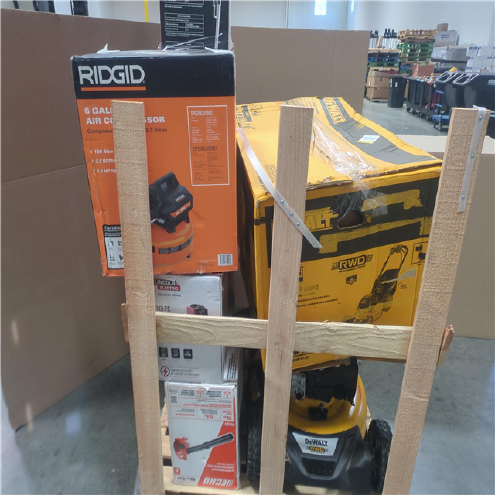 CALIFORNIA AS-IS OUTDOOR POWER EQUIPMENT