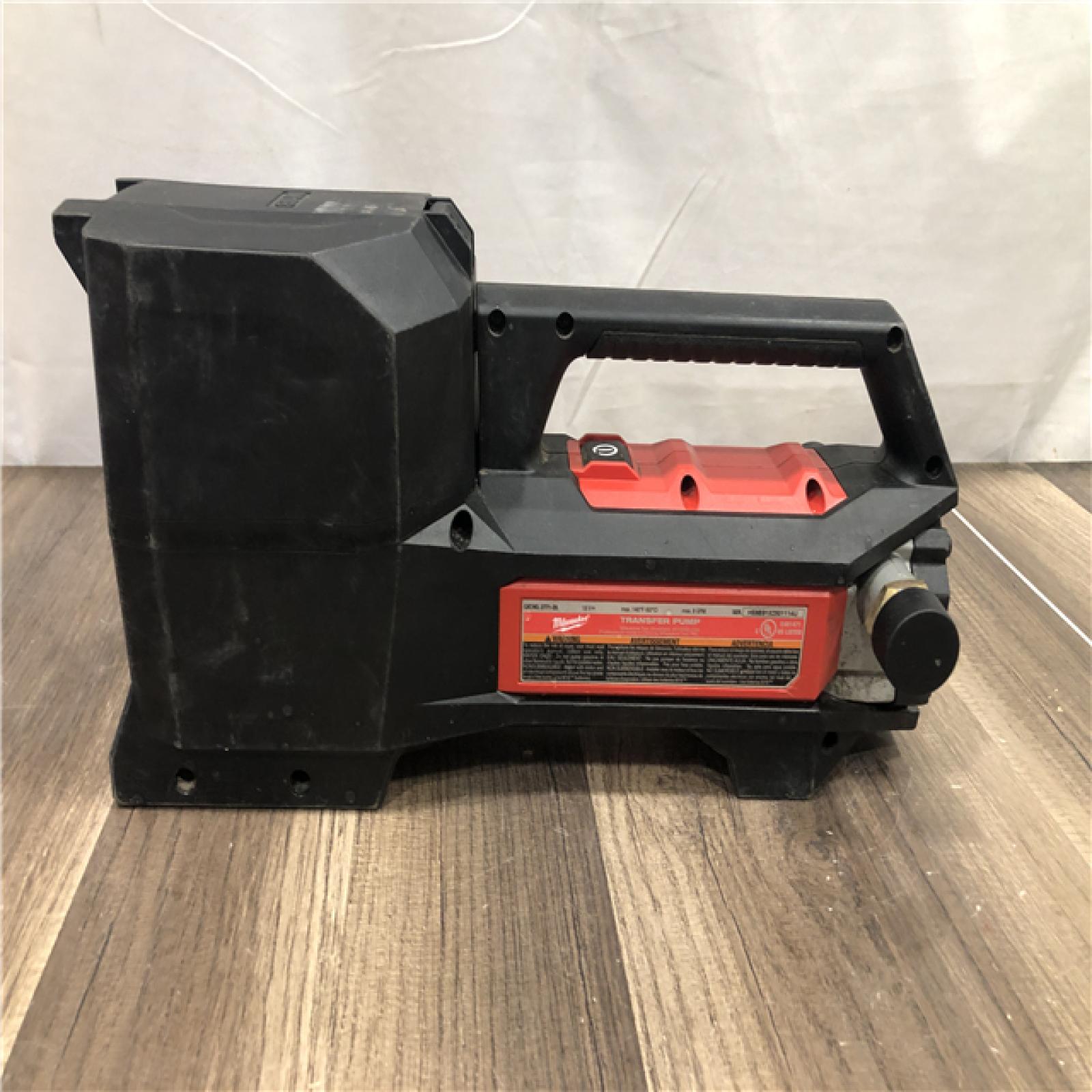 AS-IS Milwaukee 18-Volt 1/4 HP Lithium-Ion Cordless Transfer Pump (Tool Only)
