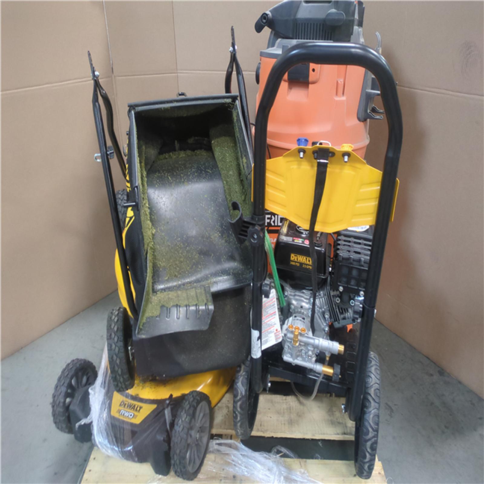 CALIFORNIA AS-IS OUTDOOR POWER EQUIPMENT