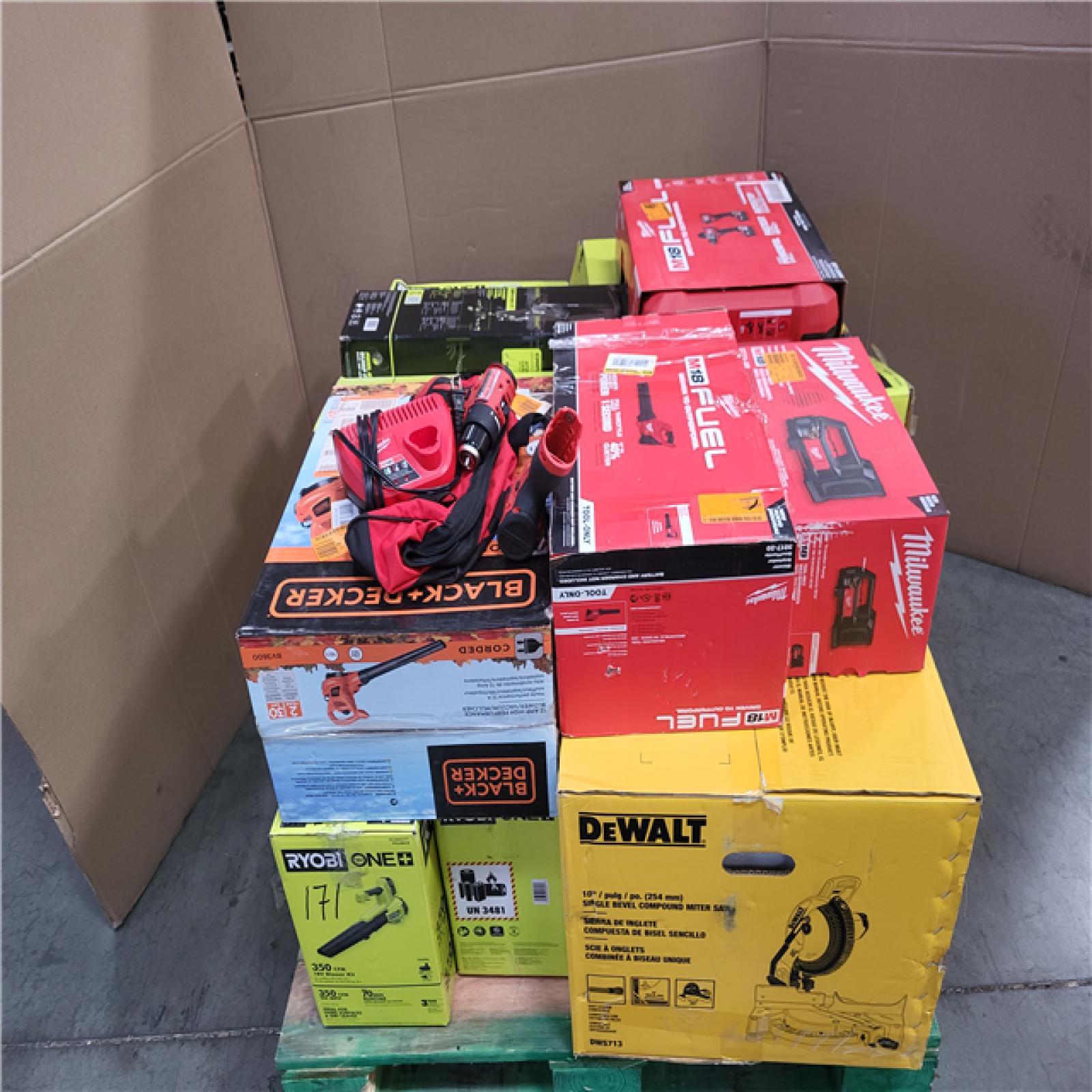 CALIFORNIA AS-IS TOOL PALLET
