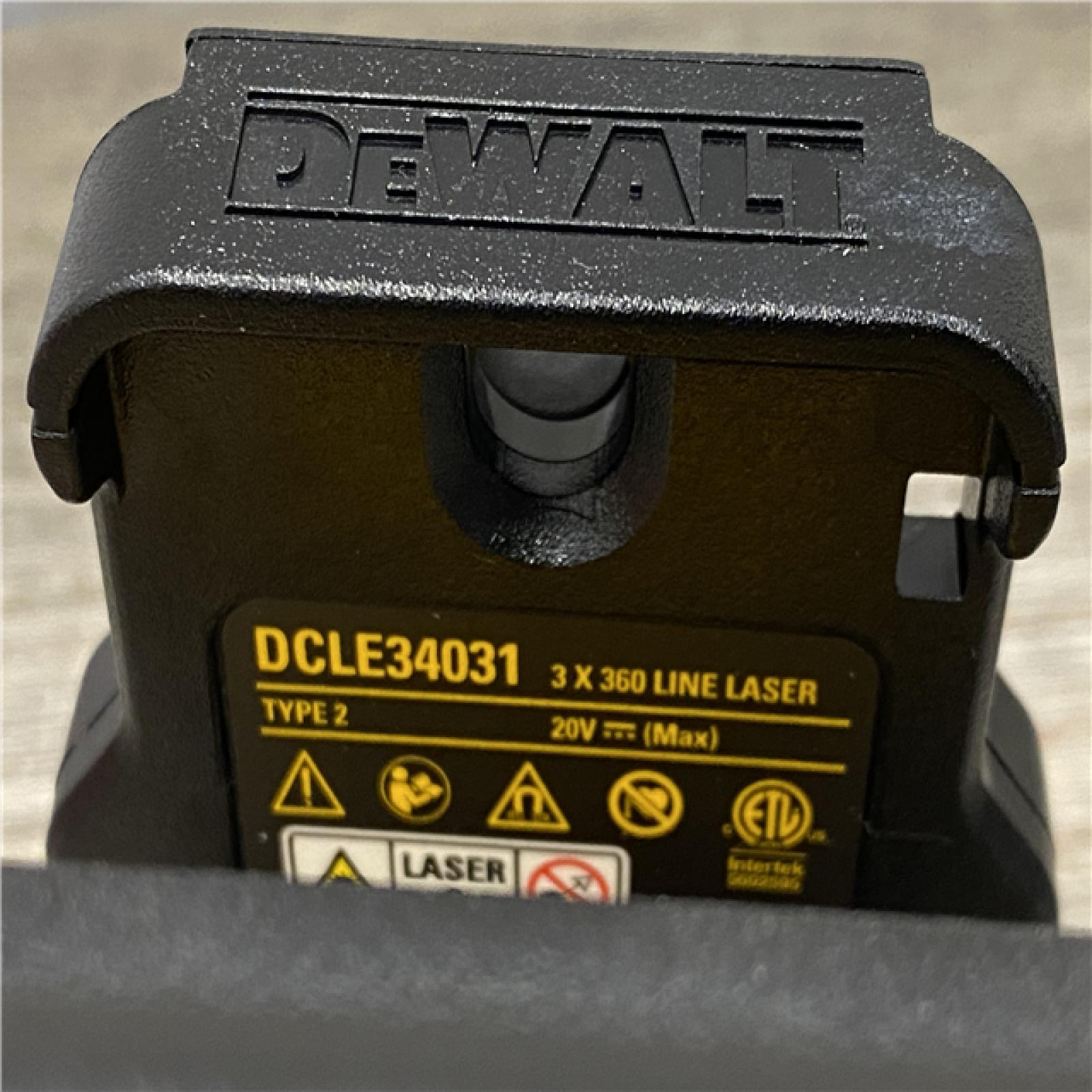 AS-IS DEWALT 20V 3-Beam 360-Degree 3-Plane Laser Level (Tool Only)