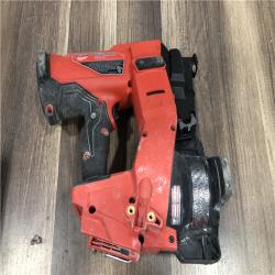 AS-IS Milwaukee FUEL 18-Volt Lithium-Ion Brushless Cordless Coil Roofing Nailer (Tool Only)