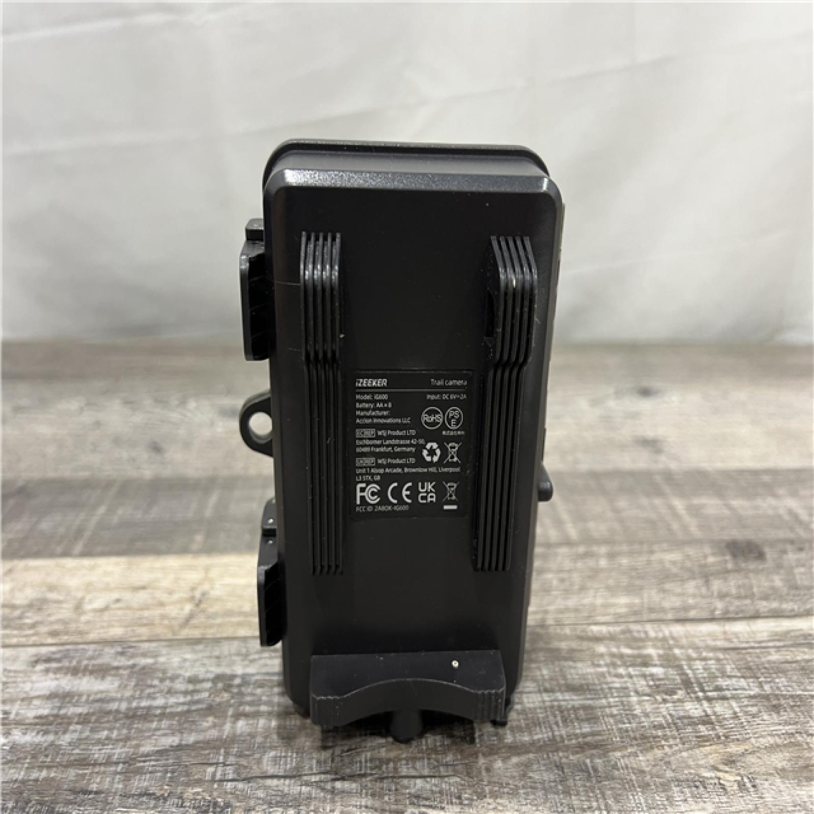 AS-IS iZeeker IG600 4K Dual Lens Trail Camera