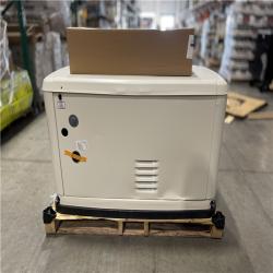 DALLAS LOCATION - AS-IS Generac 22 000 Watt - Dual Fuel Air- Cooled Whole House Home Standby Generator