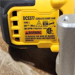HOUSTON LOCATION - AS-IS DEWALT ATOMIC 20V MAX Cordless Brushless Compact 1-3/4 in. Bandsaw (Tool Only)