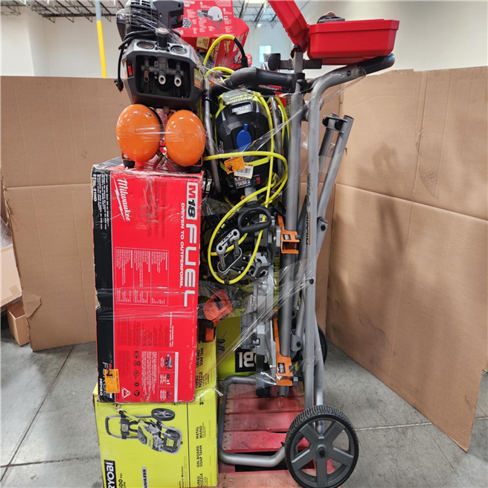 CALIFORNIA AS-IS TOOL PALLET