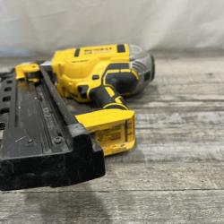 AS-IS DEWALT 20V MAX XR Lithium-Ion Electric Cordless Brushless 2-Speed 21° Plastic Collated Framing Nailer (Tool Only)