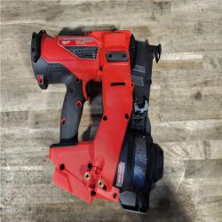 HOUSTON LOCATION - AS-IS Milwaukee M18 FUEL 18-Volt Lithium-Ion Brushless Cordless Coil Roofing Nailer (Tool Only)