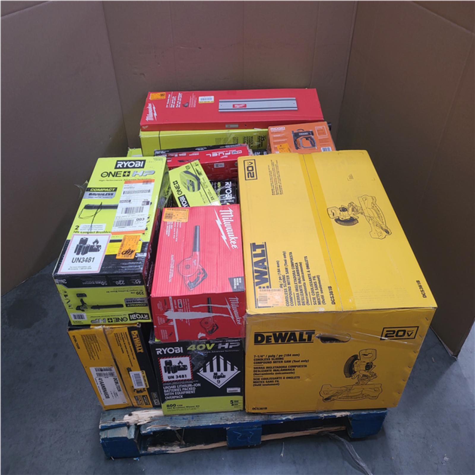 CALIFORNIA AS-IS TOOL PALLET