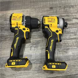 AS-IS DEWALT ATOMIC 20-Volt MAX Lithium-Ion Cordless Combo Kit