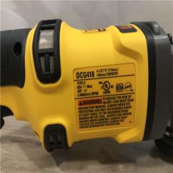 AS-IS DEWALT 60V MAX Cordless 4.5 in. to 6 in. Small Angle Grinder (Tool Only)