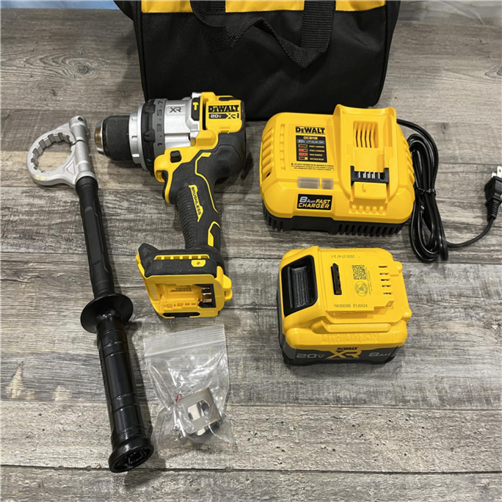 AS-IS DEWALT 20V XR Lithium-Ion Cordless Hammer Drill Kit