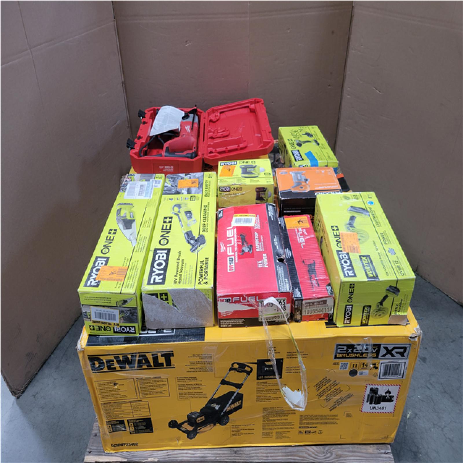 CALIFORNIA AS-IS TOOL PALLET