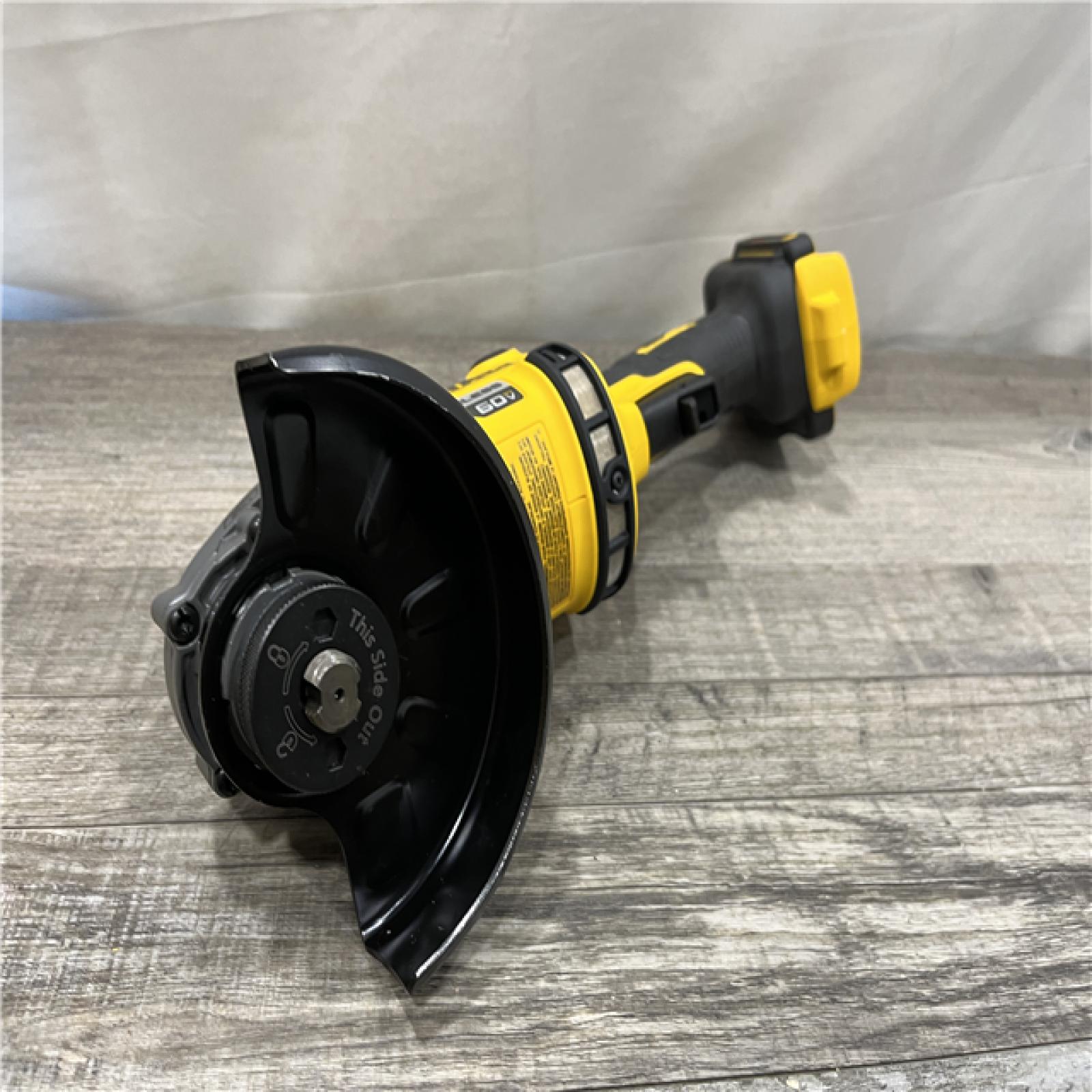 AS-IS DEWALT FLEXVOLT 60V MAX Cordless Brushless 4.5 in. to 6 in. Small Angle Grinder with Kickback Brake (Tool Only)