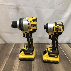 AS-IS DEWALT 20V MAX Lithium-Ion Cordless 2-Tool Combo Kit
