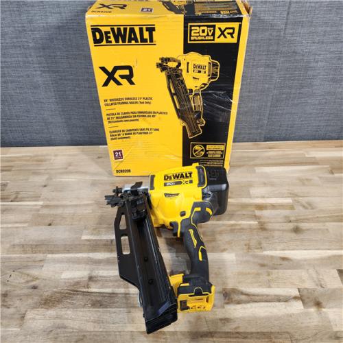 HOUSTON LOCATION - AS-IS DEWALT 20-Volt 21° Cordless Framing Nailer (Tool-Only)