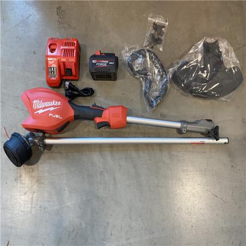 AS-IS Milwaukee FUEL 18V 16 in. Brushless Cordless Battery Powered String Trimmer Kit