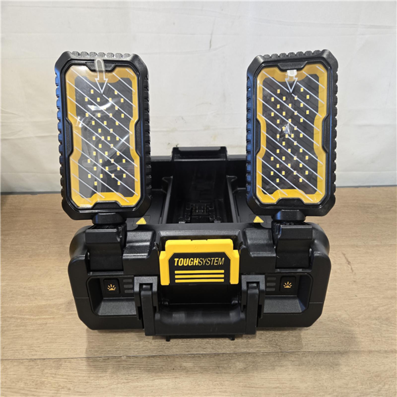 AS-IS DEWALT Tough System 2.0 Flex Volt 20V/60V Cordless LED Adjustable Work Light