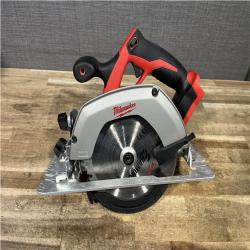 Houston Location AS-IS Milwaukee 18V Lithium-Ion Cordless 6-1/2 in. Circular Saw (Tool-Only)