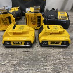 AS-IS DEWALT ATOMIC 20-Volt MAX Lithium-Ion Cordless Combo Kit